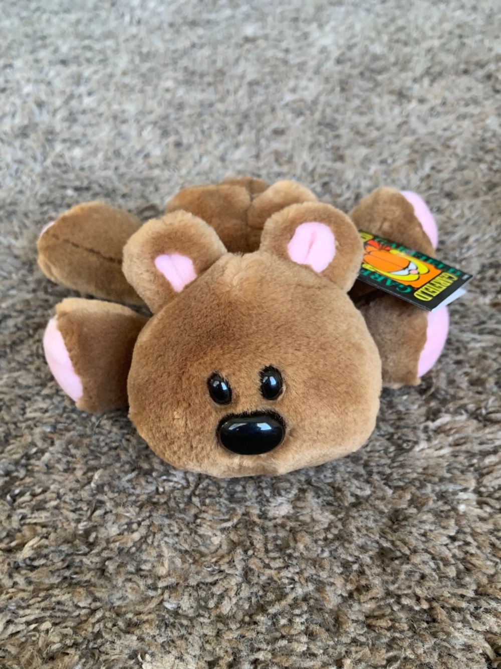 Garfield Pooky Teddy Bear Plush 1978 Paws Fine Toy Co. Stuffed Animal 6"